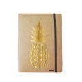 Carnet  Ananas Or