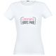 T-Shirt femme blanc Commère Hors Pair  - Taille L