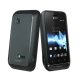 Coque bimat en silicone et ABS noire Sony Xperia Tipo