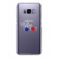 Coque Samsung Galaxy S8 Plus rigide transparente Chiffon pompom Dessin La Coque Francaise