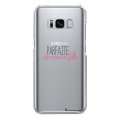 Coque Samsung Galaxy S8 rigide transparente Parfaite mère fille Dessin La Coque Francaise