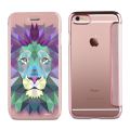 Etui iPhone 6 Plus / 6S Plus souple rose gold Lion Pastelle Ecriture Tendance et Design Evetane
