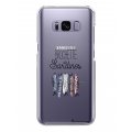 Coque Samsung Galaxy S8 rigide transparente Brochette de sardines Dessin La Coque Francaise