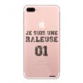 Coque iPhone 7 Plus / 8 Plus silicone transparente Râleuse ultra resistant Protection housse Motif Ecriture Tendance Evetane