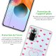 Coque Xiaomi Redmi Note 10 Pro 360 intégrale transparente Pluie de Bonheur Rose Tendance La Coque Francaise.