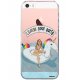 Coque rigide transparent Licorne Pool Party iPhone SE / 5S / 5