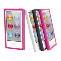 Muvit Pack 3 Silicone Pour Ipod Nano 7g : Noir, Rose, Blanc**