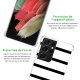 Coque Samsung Galaxy S21 Ultra 5G anti-choc souple angles renforcés transparente Marinière Noire La Coque Francaise