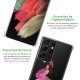 Coque Samsung Galaxy S21 Ultra 5G anti-choc souple angles renforcés transparente Flamingo La Coque Francaise