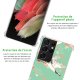 Coque Samsung Galaxy S21 Ultra 5G anti-choc souple angles renforcés transparente Grues fleuries La Coque Francaise