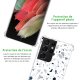 Coque Samsung Galaxy S21 Ultra 5G anti-choc souple angles renforcés transparente Terrazzo Gris La Coque Francaise