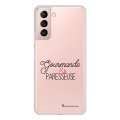 Coque Samsung Galaxy S21 Plus 5G 360 intégrale transparente Gourmande & paresseuse Tendance La Coque Francaise.