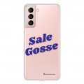 Coque Samsung Galaxy S21 Plus 5G 360 intégrale transparente Sale gosse bleu Tendance La Coque Francaise.
