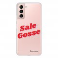 Coque Samsung Galaxy S21 Plus 5G 360 intégrale transparente Sale gosse rouge Tendance La Coque Francaise.