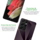 Coque Samsung Galaxy S21 Ultra 5G 360 intégrale transparente Violet géométrique Tendance La Coque Francaise.