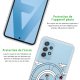 Coque Samsung Galaxy A52 silicone transparente Sur les Toits de Paris ultra resistant Protection housse Motif Ecriture Tendance La Coque Francaise