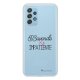 Coque Samsung Galaxy A52 silicone transparente Bavarde et impatiente ultra resistant Protection housse Motif Ecriture Tendance La Coque Francaise