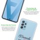 Coque Samsung Galaxy A52 silicone transparente Bavarde et impatiente ultra resistant Protection housse Motif Ecriture Tendance La Coque Francaise