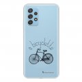 Coque Samsung Galaxy A52 silicone transparente Bicyclette ultra resistant Protection housse Motif Ecriture Tendance La Coque Francaise