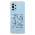 Coque Samsung Galaxy A52 silicone transparente Les mots de l'été ultra resistant Protection housse Motif Ecriture Tendance La Coque Francaise
