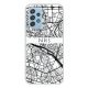 Coque Samsung Galaxy A52 silicone transparente Carte de Paris ultra resistant Protection housse Motif Ecriture Tendance La Coque Francaise