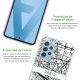 Coque Samsung Galaxy A52 silicone transparente Carte de Paris ultra resistant Protection housse Motif Ecriture Tendance La Coque Francaise