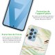 Coque Samsung Galaxy A52 silicone transparente Marbre Vert ultra resistant Protection housse Motif Ecriture Tendance La Coque Francaise