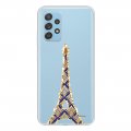 Coque Samsung Galaxy A52 silicone transparente Tour Eiffel Art Déco ultra resistant Protection housse Motif Ecriture Tendance La Coque Francaise