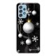 Coque Samsung Galaxy A52 silicone transparente Boules Etoiles Noel neiges ultra resistant Protection housse Motif Ecriture Tendance La Coque Francaise
