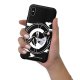 Coque iPhone Xs Max effet cuir grainé noir Sur les Toits de Paris Design La Coque Francaise