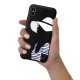 Coque iPhone Xs Max effet cuir grainé noir Marinière 2016 Design La Coque Francaise