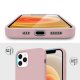  Coque iPhone 12 Pro Max Silicone liquide Rose + 2 Vitres en Verre trempé Protection écran Antichocs