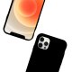  Coque iPhone 12 Pro Max Silicone liquide Noire + 2 Vitres en Verre trempé Protection écran Antichocs
