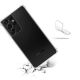 Coque Galaxy S21 Ultra 5G anti-choc transparente et vitre de protection en verre transparente