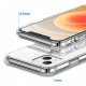 Coque iPhone 13 Mini Antichoc Silicone bords renforcés  + 2 Vitres en verre trempé Protection écran
