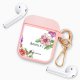 Housse pour Airpods silicone liquide rose Amour en fleurs Motif Ecriture Tendance La Coque Francaise