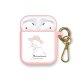 Housse pour Airpods silicone liquide rose L'amoureuse Motif Ecriture Tendance La Coque Francaise