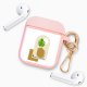 Housse pour Airpods silicone liquide rose Vase Terracotta Motif Ecriture Tendance La Coque Francaise