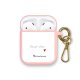 Housse pour Airpods silicone liquide rose Dolce Vita Motif Ecriture Tendance La Coque Francaise