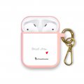 Housse pour Airpods silicone liquide rose Dolce Vita Motif Ecriture Tendance La Coque Francaise