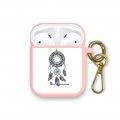 Housse pour Airpods silicone liquide rose Rêve Indien Motif Ecriture Tendance La Coque Francaise