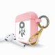 Housse pour Airpods silicone liquide rose Rêve Indien Motif Ecriture Tendance La Coque Francaise