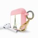 Housse pour Airpods silicone liquide rose Illumination de paris Motif Ecriture Tendance La Coque Francaise