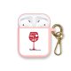 Housse pour Airpods silicone liquide rose Mieux Vaut Boire Motif Ecriture Tendance La Coque Francaise