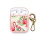 Housse pour Airpods silicone liquide rose Flamants Rose Motif Ecriture Tendance La Coque Francaise