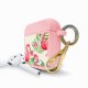 Housse pour Airpods silicone liquide rose Flamants Rose Motif Ecriture Tendance La Coque Francaise