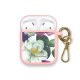 Housse pour Airpods silicone liquide rose Fleurs roses Motif Ecriture Tendance La Coque Francaise