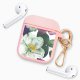 Housse pour Airpods silicone liquide rose Fleurs roses Motif Ecriture Tendance La Coque Francaise