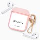 Housse pour Airpods silicone liquide rose Amour Motif Ecriture Tendance La Coque Francaise