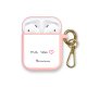 Housse pour Airpods silicone liquide rose Ma vie Motif Ecriture Tendance La Coque Francaise